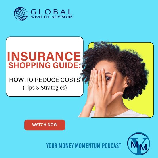 Property and Casualty Insurance Shopping Guide cover image depicts a woman covering her eyes and afraid of increasing insurance costs.